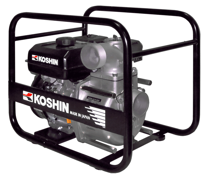 Бензиновая мотопомпа для средне-загрязненных вод Koshin STV-80X
