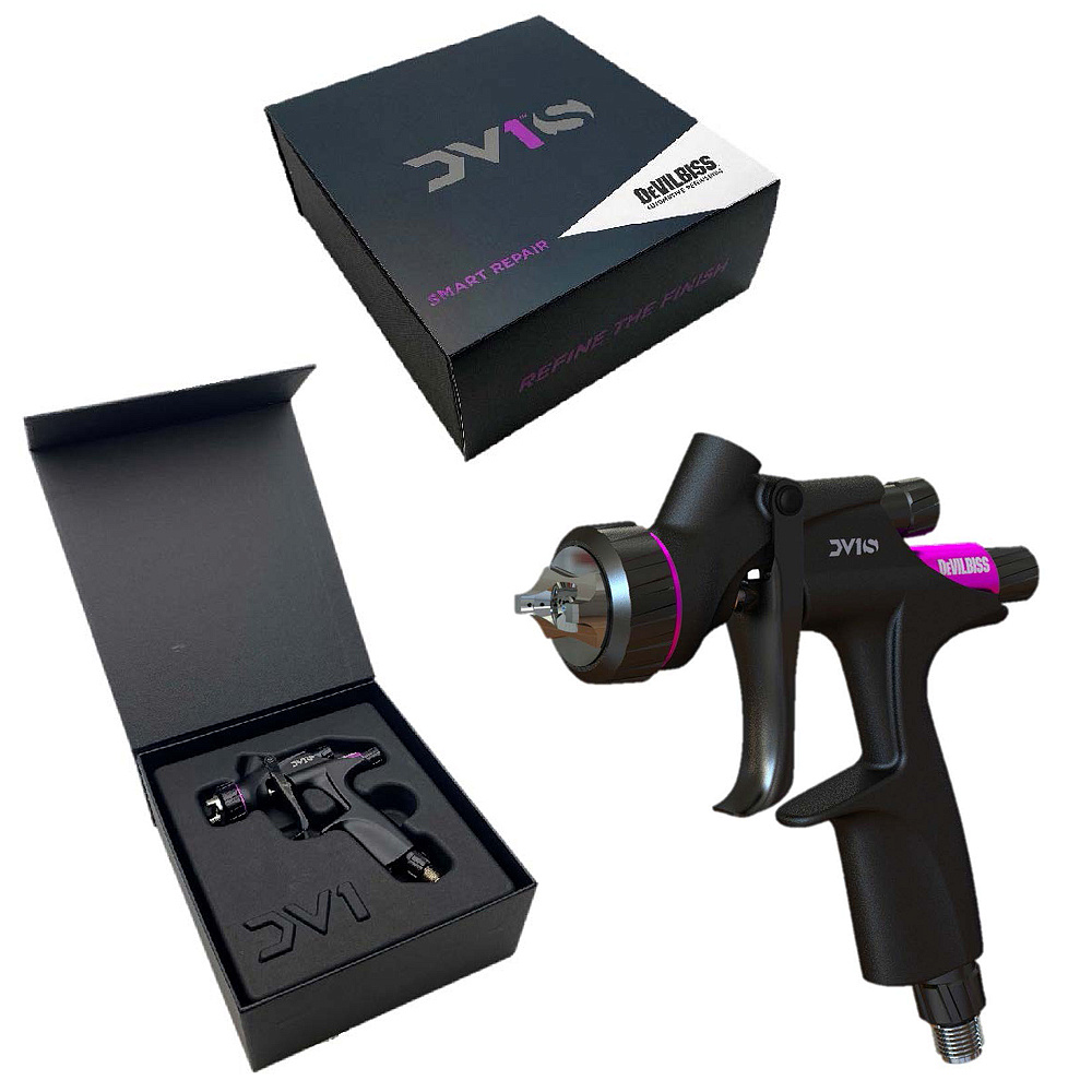 Мини-краскораспылитель DeVILBISS DV1 S1 1.0+1.2 мм

