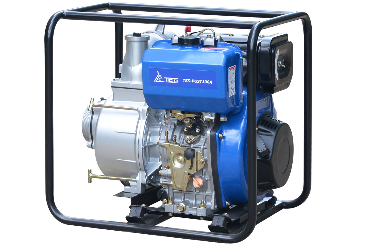 Мотопомпа дизельная TSS-PGST100A
