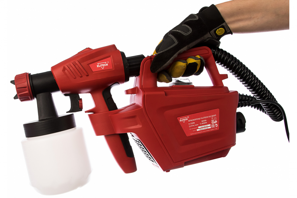 Краскопульт Elitech КЭ 800П
