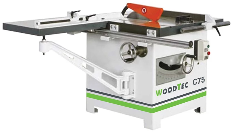 Круглопильный станок с торцовочной кареткой WoodTec C 75
